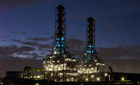 アンダージェットクルーズ+工場夜景